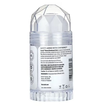 Crystal 身體止汗礦物質水晶石(無味) 120克
