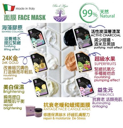 意大利活性炭深層清潔面膜 70ml (原價: $159)