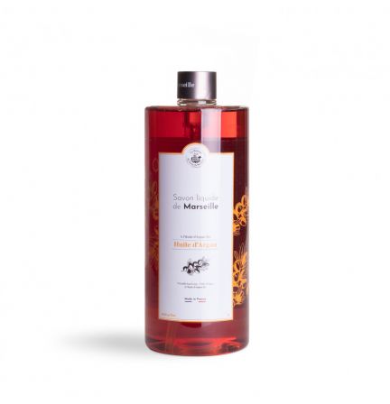 法國橄欖油馬賽皂皂液1L – 摩洛哥堅果油（不連泵）(原價 Original Price:$328)