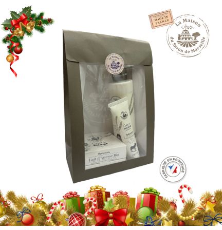 法國聖誕保濕護理驢奶套裝(手霜+面霜(Exp: 4/2026)+身體乳液) (原價$675)