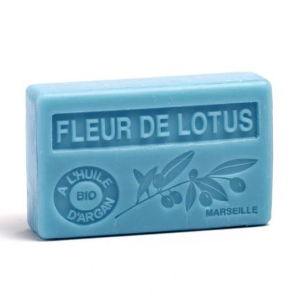 法國有機摩洛哥堅果油香薰皂- 蓮花 (FLEUR DE LOTUS) 
