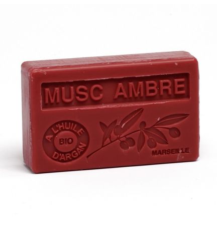 法國有機摩洛哥堅果油香薰皂- 麝香琥珀 (MUSC  AMBRE)  (原價 Original Price:$80)