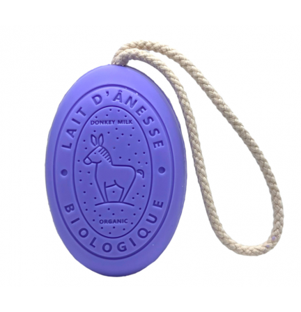 法國有機驢奶薰衣草掛繩皂
