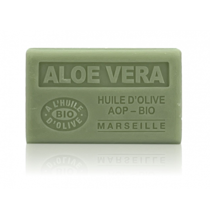 法國有機橄欖油乳木果皂 - 蘆薈